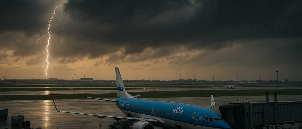 Schiphol storm