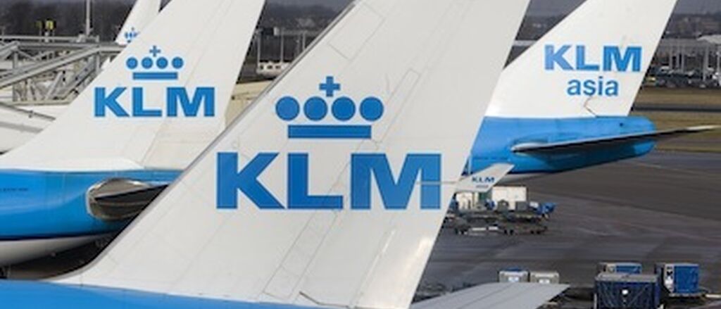 KLM vliegtuig